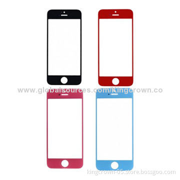 Colorful Front Outer Screen Glass Lens LCD Display, for iPhone 4 4S 4G, Replacement Repair Part